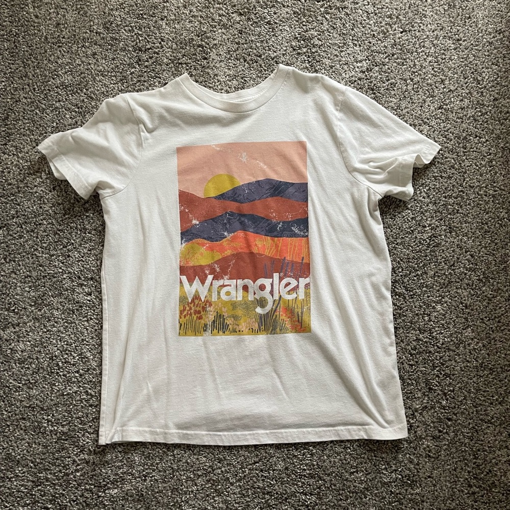 Wrangler Classic White Tee